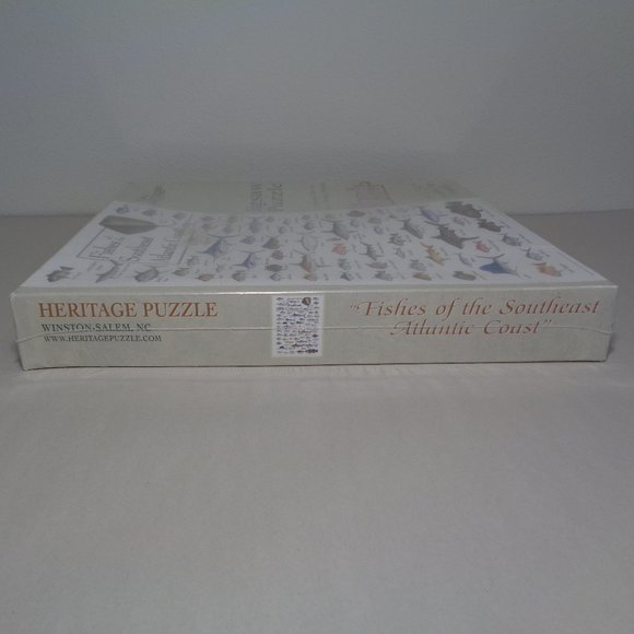 FISHES OF THE SOUTHEAST ATLANTIC COAST New 550 Piece Jigsaw Puzzle - Picture 12 of 12